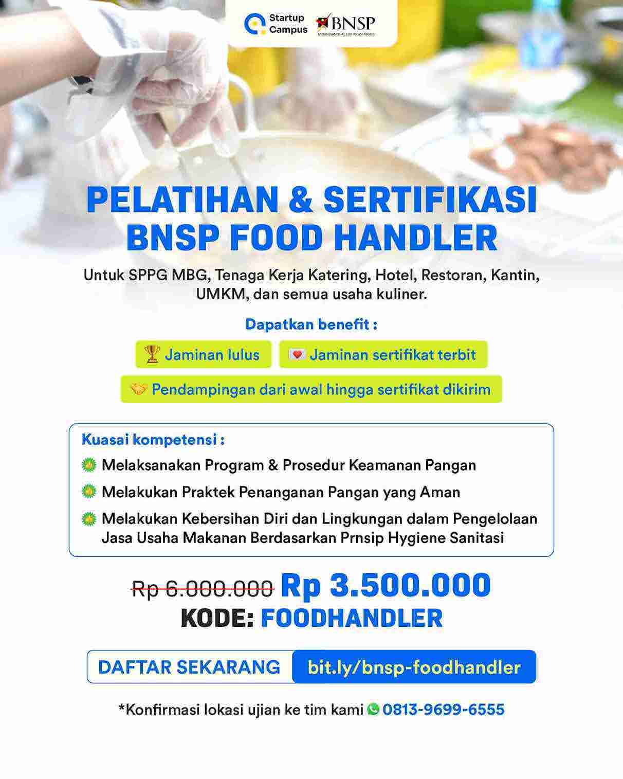 Flyer Startup Campus BNSP