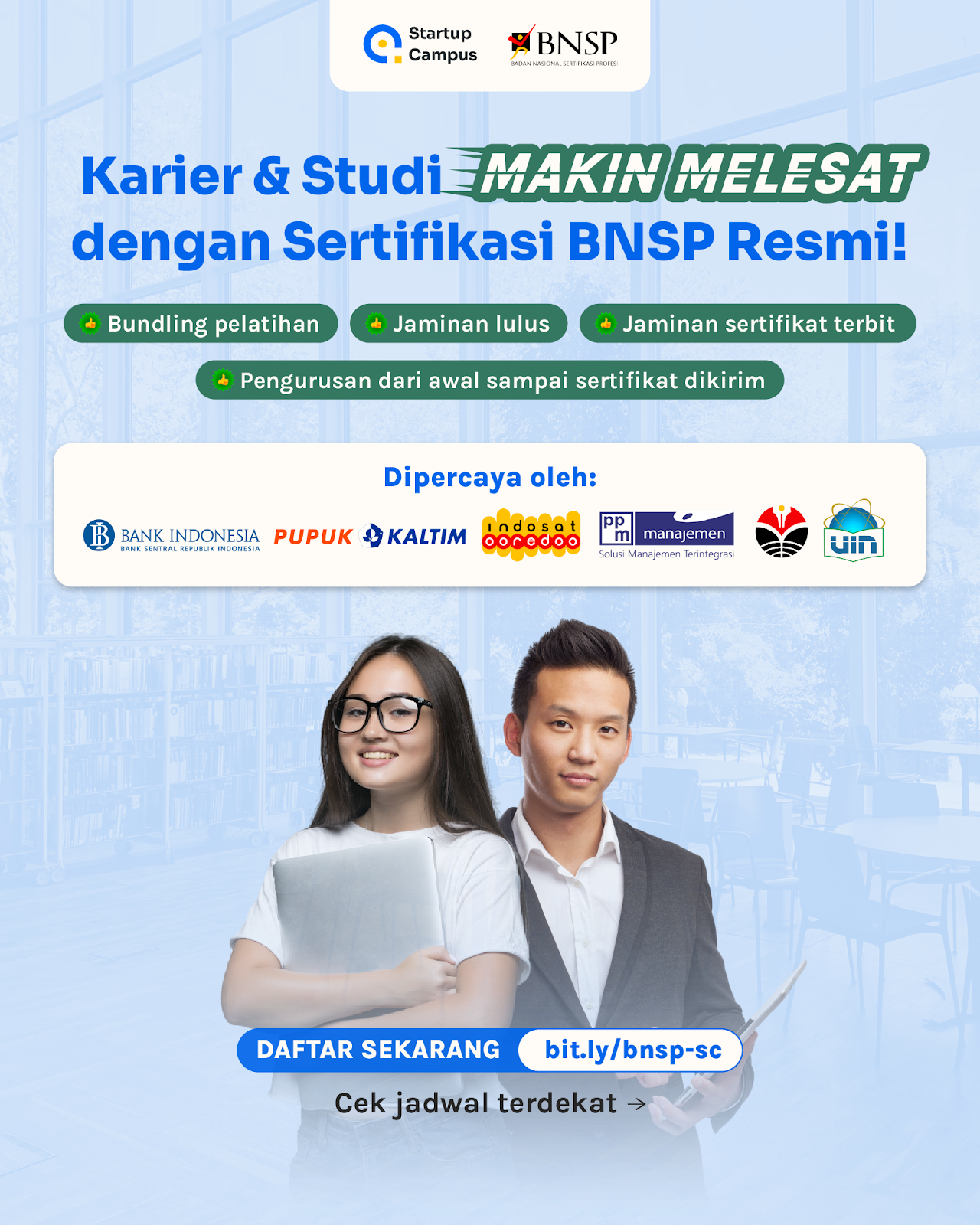 Flyer Startup Campus BNSP