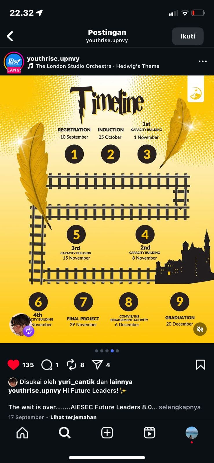 Dokumentasi Digital Marketing AFL 8.0 (Sumber: Panitia AFL 8.0)