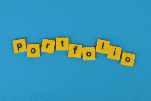 text portofolio
